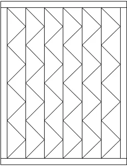 Points A vertical strip layout
