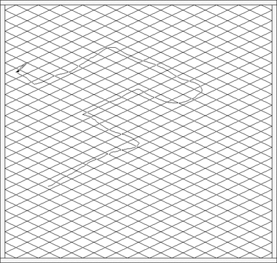Click, hold and drag the mouse to draw a freehand line.