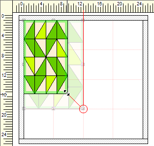 Snap block size to grid