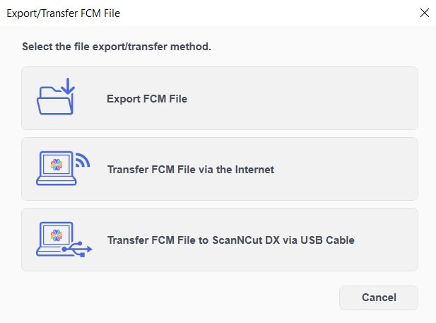 11_Export FCM file